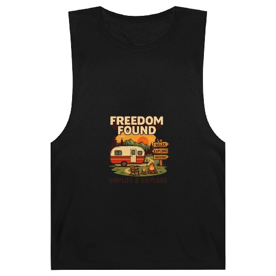 Freedom Found Vintage Camper Adventure Barnard Tanks