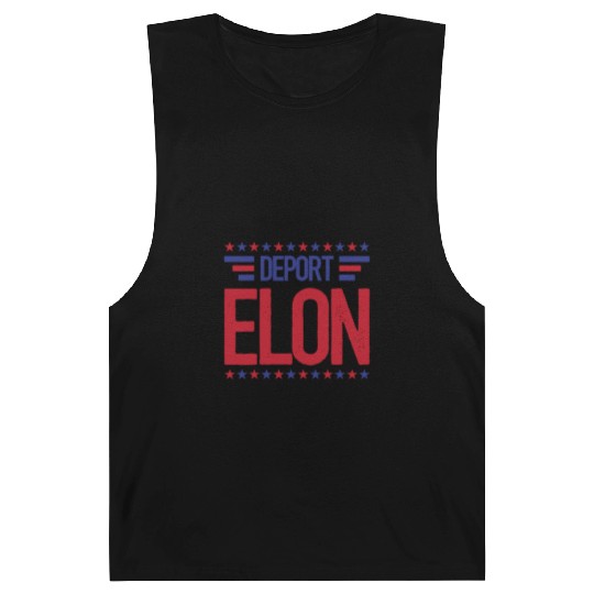 Deport Elon Musk Bumper Anti Fascist Barnard Tanks
