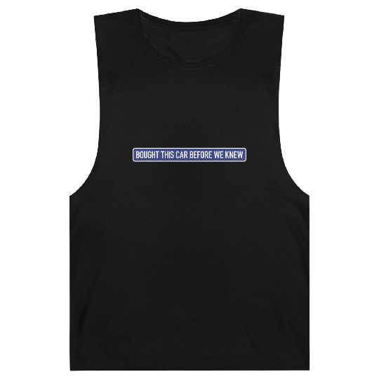 Bought it - Anti Elon Musk bumper Funny saying Barnard Tanks