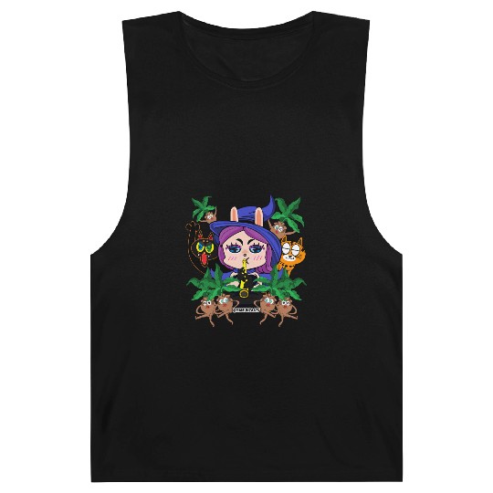 Muntan Magic Festival Witch with Jungle Creatures Barnard Tanks