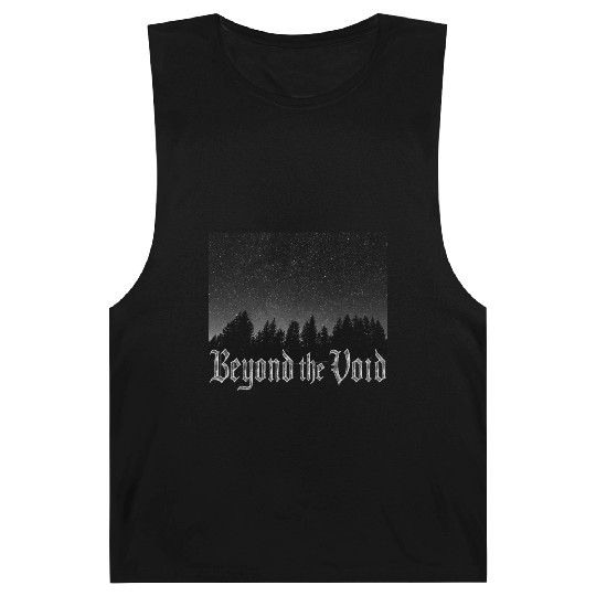 Starry Night Metal Black Barnard Tanks