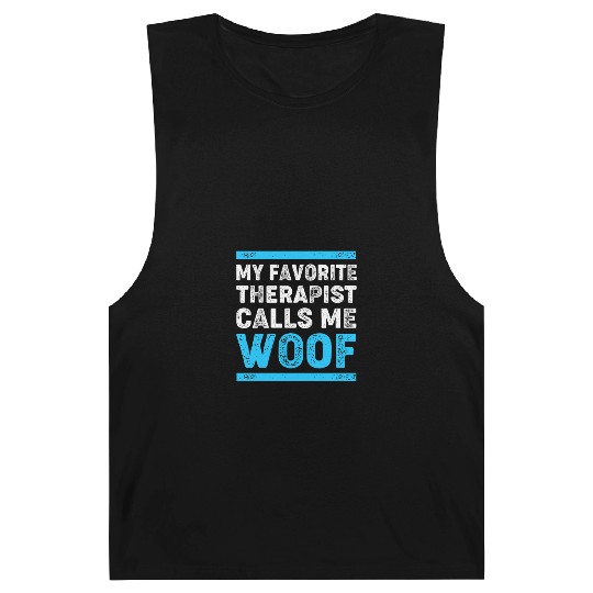 Therapy Dog Lover Psychology Barnard Tanks