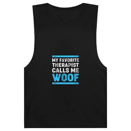 Therapy Dog Lover Psychology Barnard Tanks
