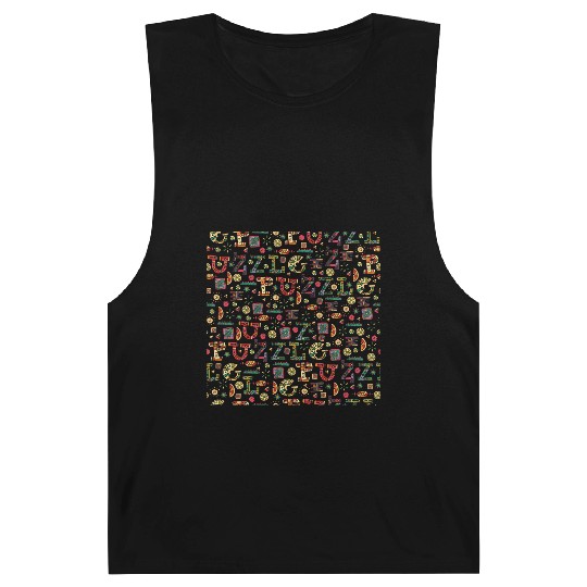 Wild West Cartoon Pattern Barnard Tanks – Western Style