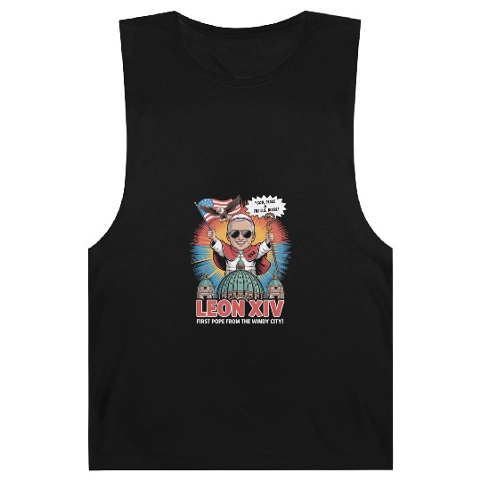 Leon XIV Funny American Pope Vatican Humor Barnard Tanks