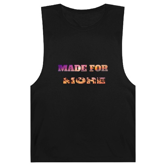 Made for More – Christian Masked Text Barnard Tanks