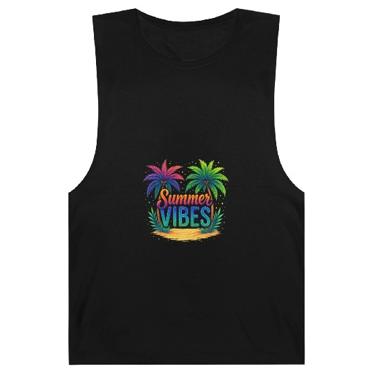 Summer Vibes, Summer Vacation Barnard Tanks