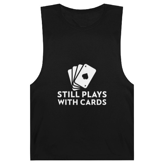 Still Plays with Cards Cool Poker Barnard Tanks