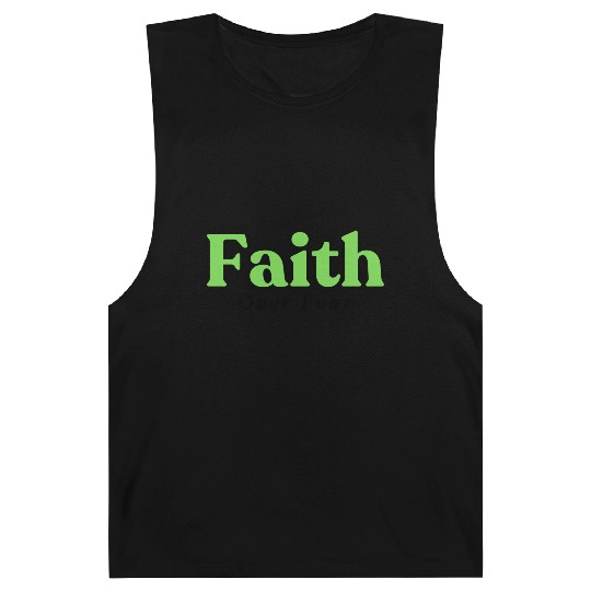 Faith over fear Green Barnard Tanks