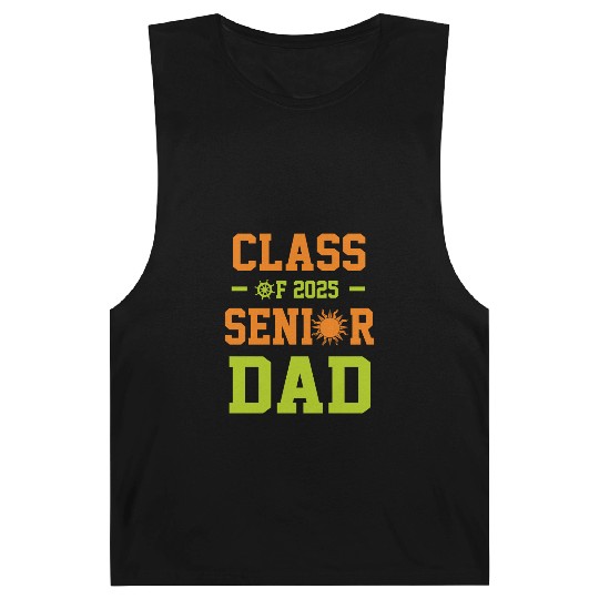 dad graduation class of 2025 senior father Barnard Tanks