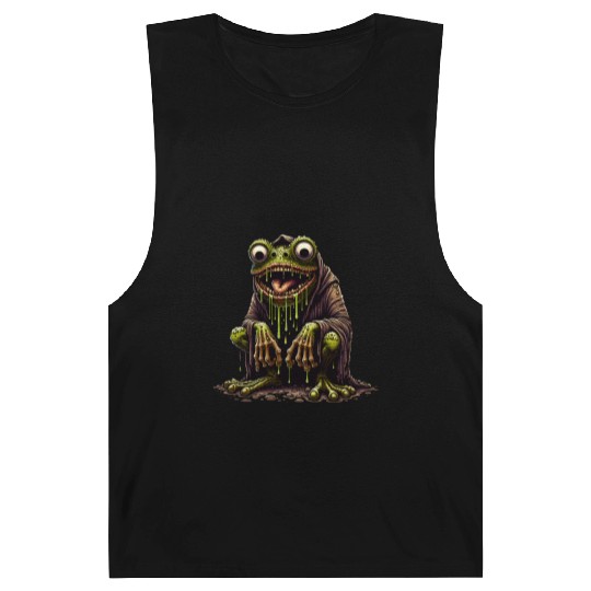 Slime Toad Monster – Creepy Hooded Swamp Creature Barnard Tanks