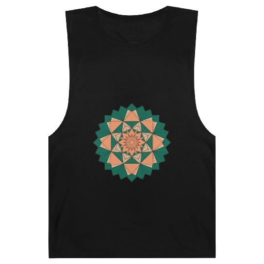 Abstract Starburst Mandala Barnard Tanks