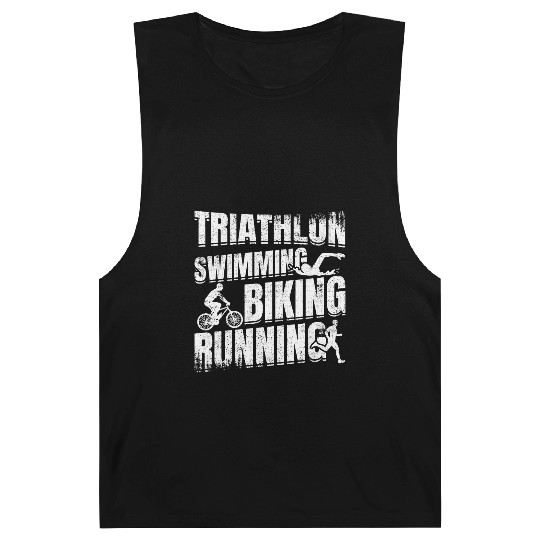 Triathlon Swim Run Cycle Barnard Tanks