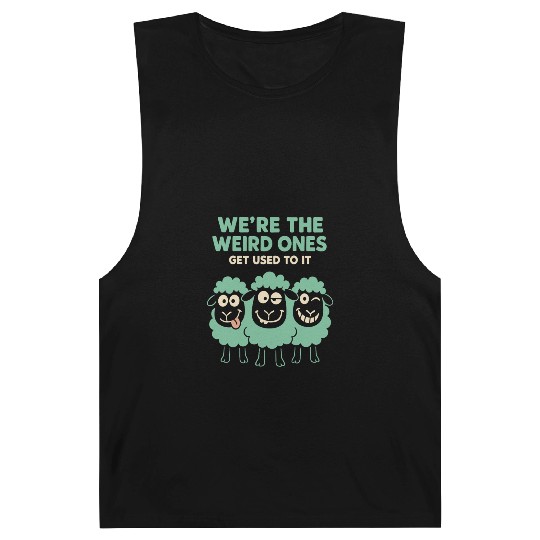 Funny Black Sheep Cousin Quirky Family Outcast Barnard Tanks