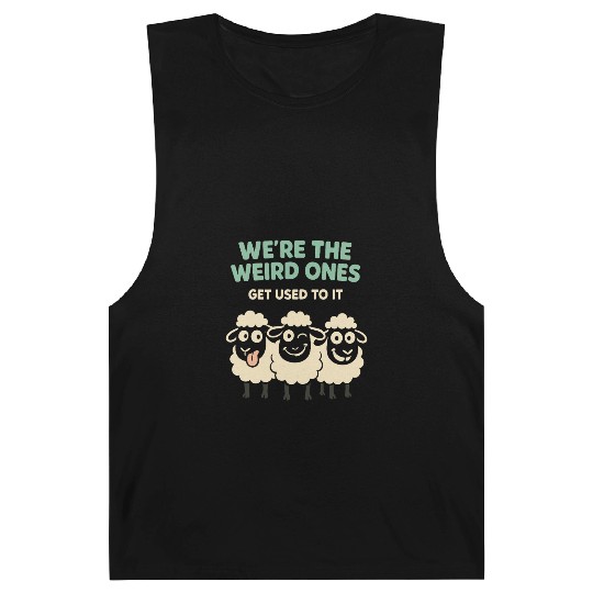 Funny Black Sheep Cousin Quirky Family Outcast Barnard Tanks