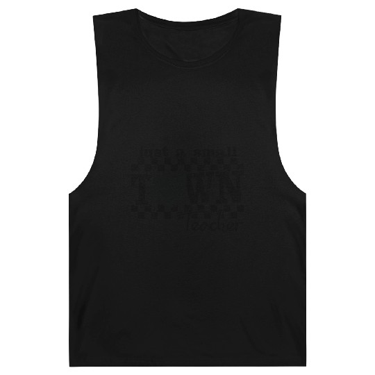 Small Town Teacher Back To School Barnard Tanks