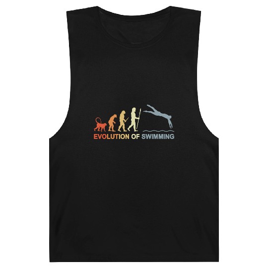 Vintage Evolution Of Swimming Barnard Tanks