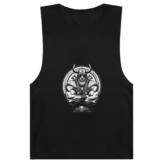 Viking Warrior Man Odin Thor Norman Walhalla Barnard Tanks