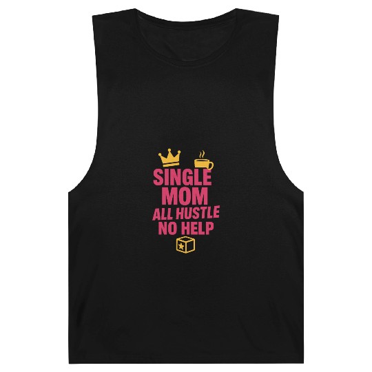 Single Mom Life Chaos Coordinator Wine Coffee Barnard Tanks