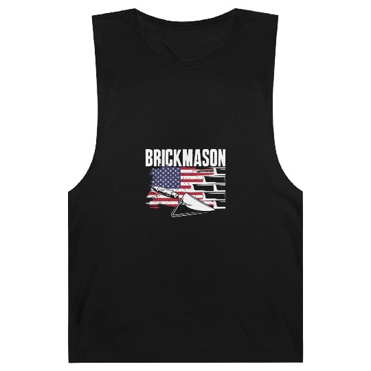 Bricklayer Brickmason American Pride Barnard Tanks