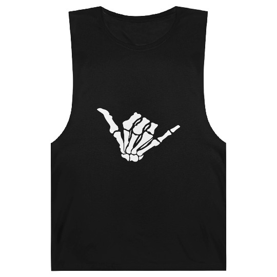 Skeleton Shaka Hand – Bone Hang Loose Barnard Tanks