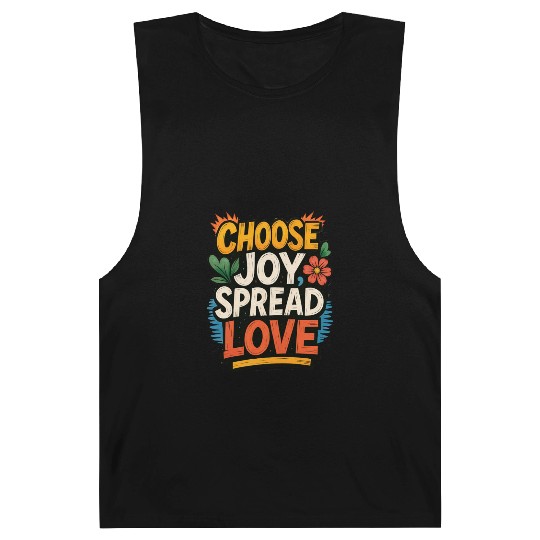 Choose Joy Spread Love Barnard Tanks