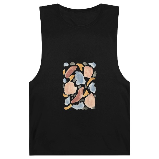 abstract pastel watercolour pattern Barnard Tanks