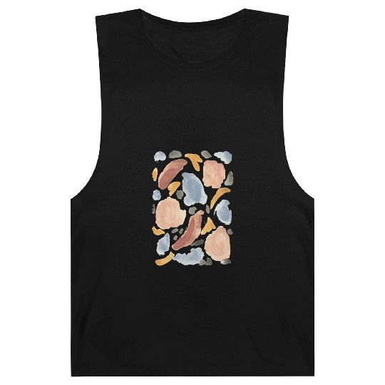 abstract pastel watercolour pattern Barnard Tanks