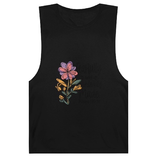 Boho Christian Floral Christian Barnard Tanks