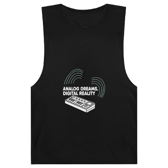 Analog Dreams Digital Reality Synth 80s 90s Barnard Tanks