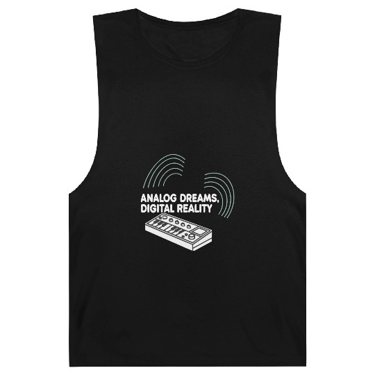 Analog Dreams Digital Reality Synth 80s 90s Barnard Tanks