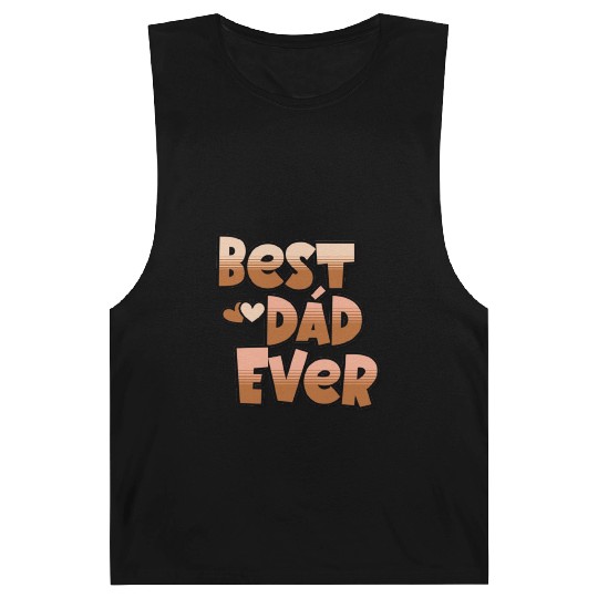 Best Dad Ever, Best Dad gift, unique gift for dad Barnard Tanks