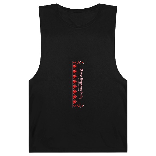 Choose Happiness Love Design - Self Love Heart Art Barnard Tanks