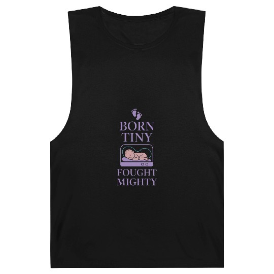 NICU Parent Pride Preemie Warrior Neonatal Barnard Tanks