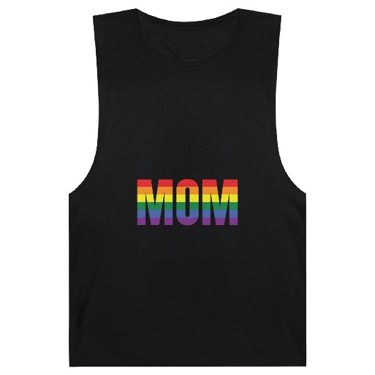 Gay Pride Free Mom Hugs Barnard Tanks