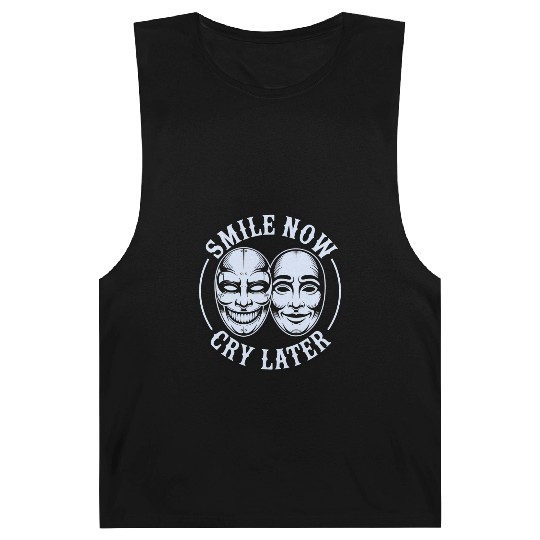Smile Now Cry Later Ink Barnard Tanks