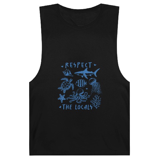 Beach Vacation Respect the locals Barnard Tanks