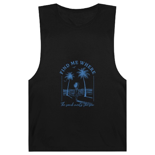 Find me where the sand meets the sea Barnard Tanks
