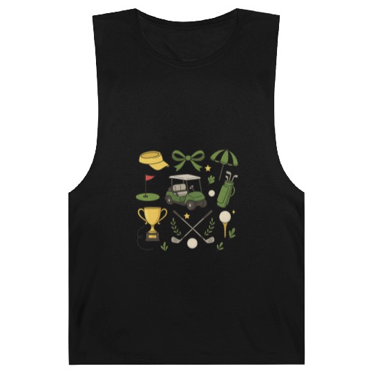 Preppy Golf Coquette Golf Barnard Tanks