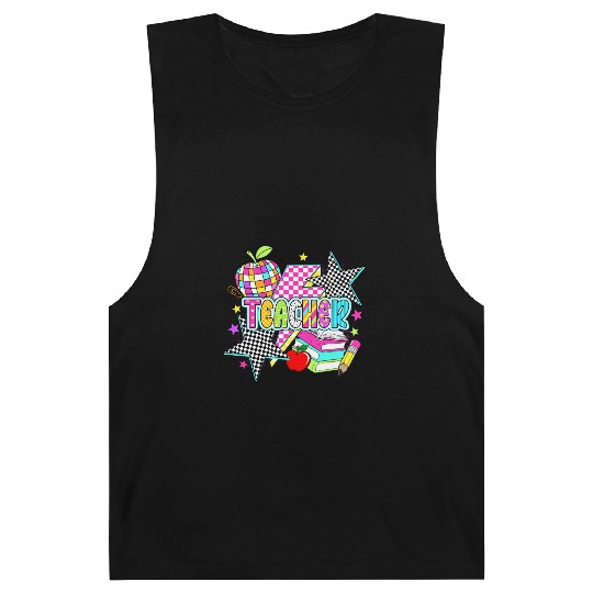 Retro Teacher Preppy Teacher Barnard Tanks