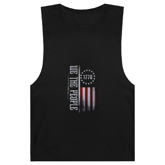 We the People 1776 American Flag USA Barnard Tanks