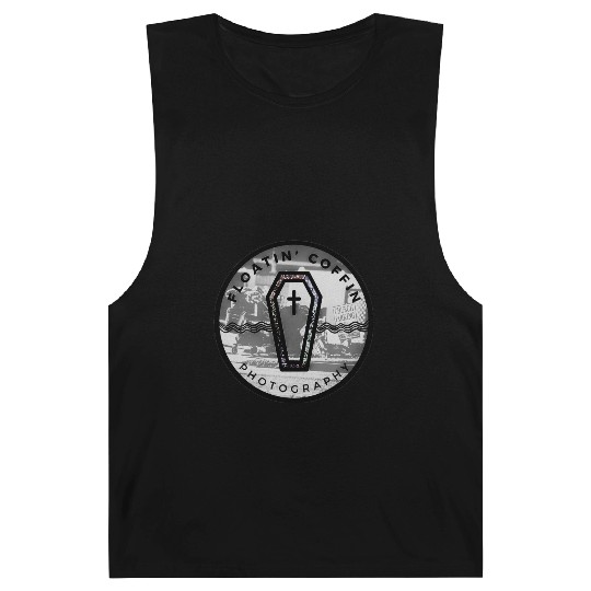 BlacknWhite Coffin Homeless Street Famiy Give Back Barnard Tanks