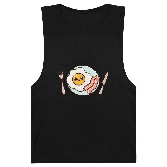 Whimsical Sunny Side Fried Egg Design Barnard Tanks