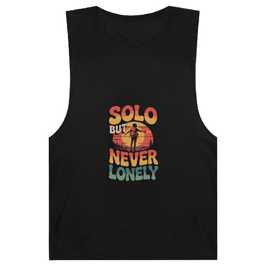 Solo But Never Lonely Hiking Nature Adventure Desi Barnard Tanks