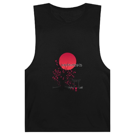 Iconic Sakura Flower Barnard Tanks