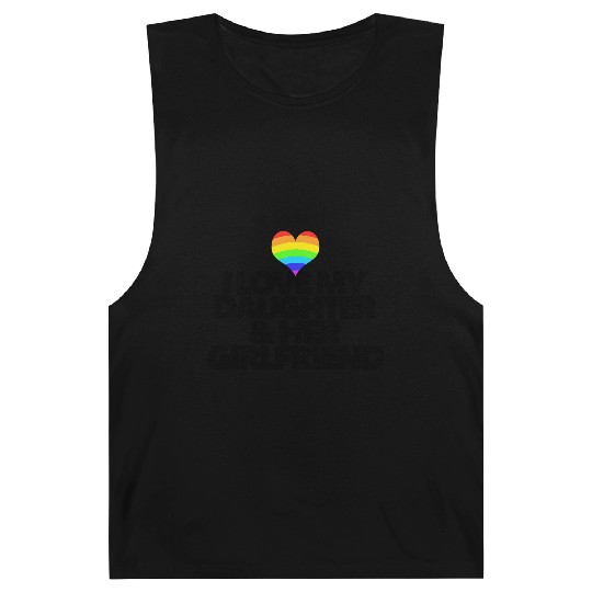I love my daughter & her girlfriend LGBTQ proud Barnard Tanks