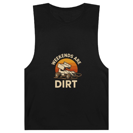 Sprint Car Racing Dirt Track Speed Oval Race Barnard Tanks