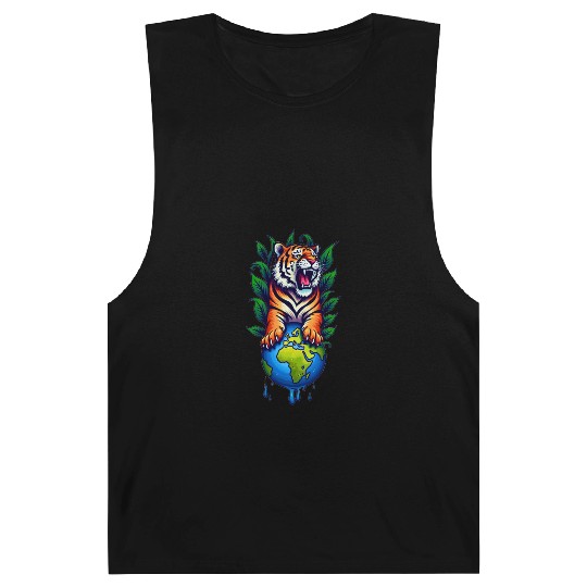 Tiger Earth Embrace ✦ Eco Accessory ✦ Vibrant Barnard Tanks