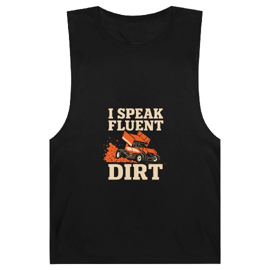 Sprint Car Racing Dirt Track Speed Oval Race Barnard Tanks