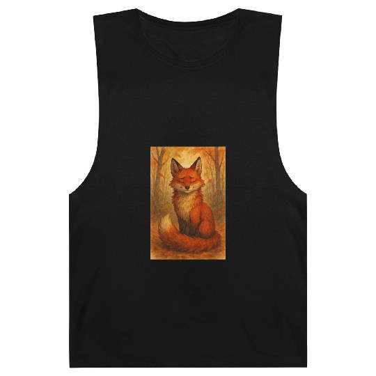 Autumn Serenity Fox Barnard Tanks